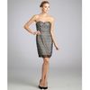 Cynthia Steffe Ivory Lace Covered Emilia Strapless Dress in Gray (ivory) - Lyst