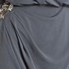 Eliza J Draped Blouson Jersey Dress in Gray (charcoal) - Lyst