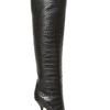 Emilio Pucci 120mm Soft Calfskin Over The Knee Boots in Black - Lyst