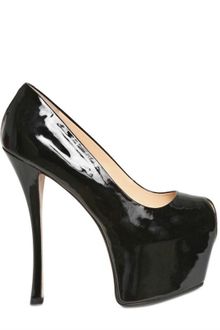 Giuseppe Zanotti 150mm Patent Open Toe Pumps - Lyst