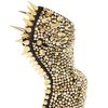 Giuseppe Zanotti 150mm Suede Spiked Sculptural Wedges in Gold (black) - Lyst