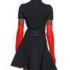 Givenchy Silk Satin On Viscose Punto Milano Dress in Black - Lyst