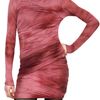 Isabel Marant Tie Dye Silk Jersey Dress in Purple (bordeaux) - Lyst