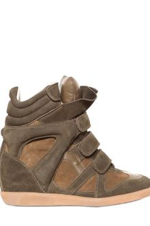 Isabel Marant Bekett Suede Sneakers - Lyst
