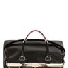 Jil Sander Medium Sporty Madame Matt Leather Bag in Black - Lyst