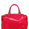 Lanvin Polochon Patent Leather Top Handle in Pink (fuchsia) - Lyst