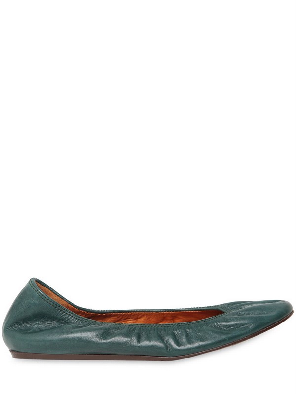 lanvin ballerina flats