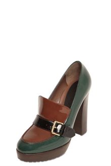 Marni 120mm Patent Buckle Two Tone Pumps - Lyst