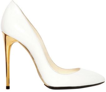 Max Verre 110mm Brushed Calfskin Pumps - Lyst