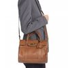 Mulberry Small Bayswater Natural Leather Bag in Brown (oak) - Lyst