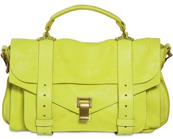 Proenza Schouler Ps1 Medium Lux Leather Satchel - Lyst