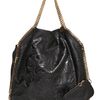 Stella Mccartney Large Falabella Embossed Faux Nappa Bag in Black - Lyst