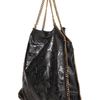 Stella Mccartney Large Falabella Embossed Faux Nappa Bag in Black - Lyst