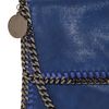Stella Mccartney Falabella Shaggy Deer Shoulder Bag in Blue - Lyst