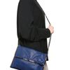 Stella Mccartney Falabella Shaggy Deer Shoulder Bag in Blue - Lyst