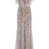 Temperley London Sequin Gown in Gold (red) - Lyst