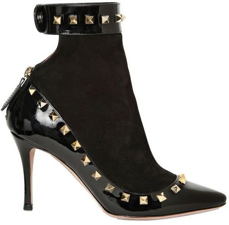 valentino rock stud bootie