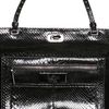 Valentino So Noir Limited Python Top Handle in Black - Lyst
