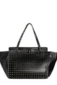 Valentino So Noir Limited Studded Leather Bag - Lyst