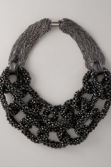 Vera Wang Layered Crystal-Chain Necklace - Lyst
