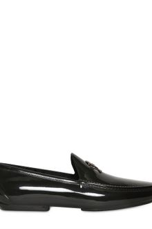 Vivienne Westwood Metal Skull Logo Rubber Loafers - Lyst
