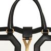 Yves Saint Laurent Medium Cabas Chyc Leather Top Handle in Beige (white) - Lyst
