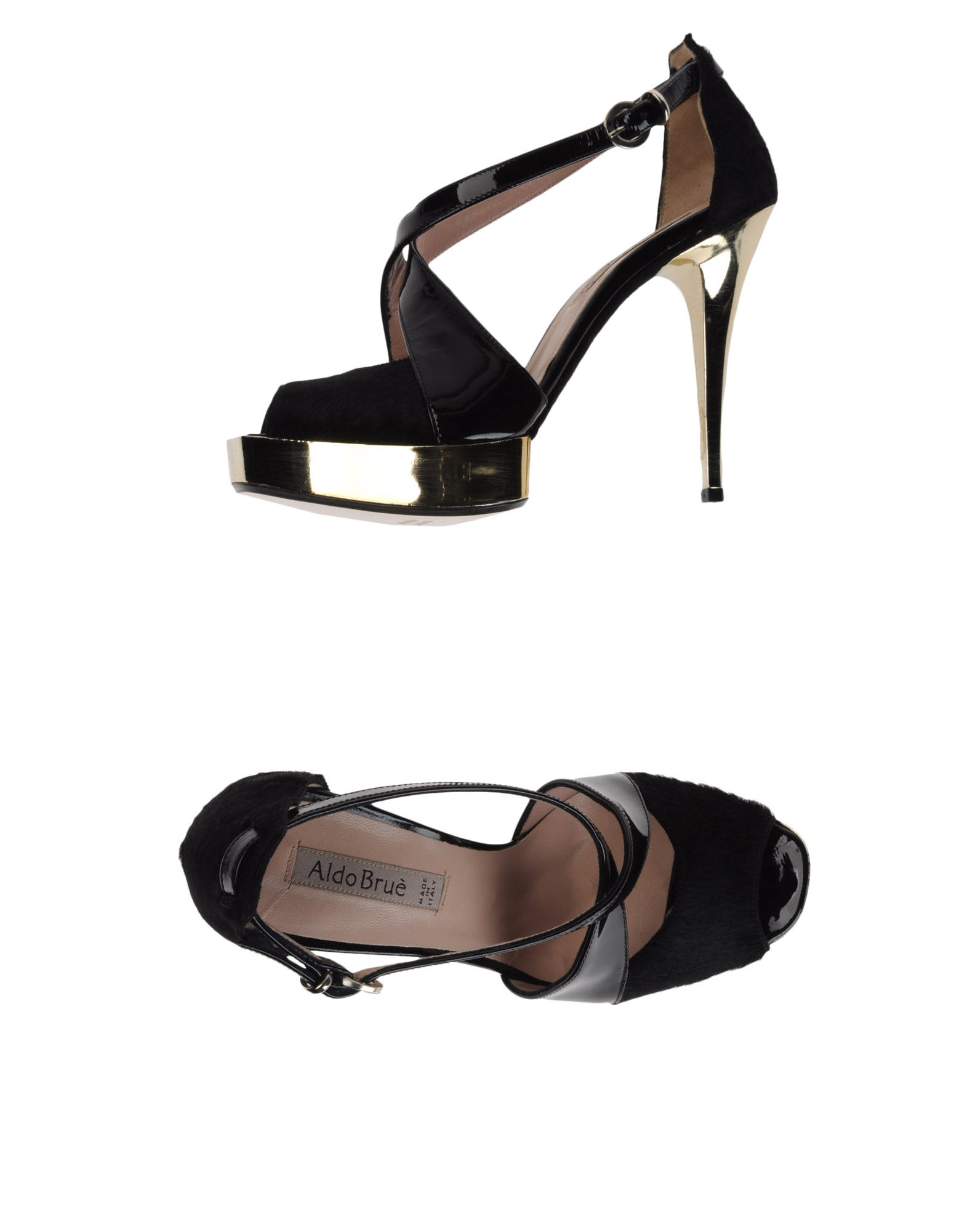aldo black platform heels