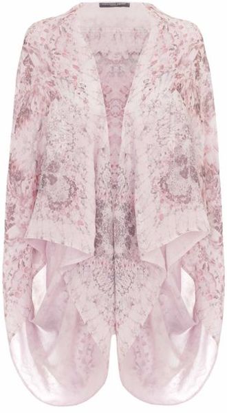 Alexander McQueen Barnacle Cape - Lyst