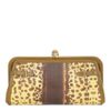 Alexander Mcqueen Spotted Karung Reversable Skull Clutch in Animal (bone) - Lyst