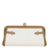 Alexander Mcqueen Spotted Karung Reversable Skull Clutch in Animal (bone) - Lyst