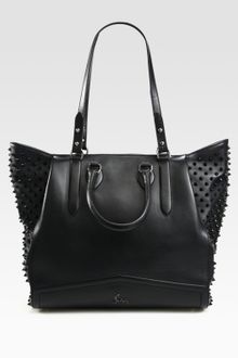 Christian Louboutin Justine Spike Stud Shopper - Lyst