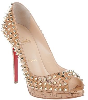 Christian Louboutin Yondala Peep Toe Pumps - Lyst