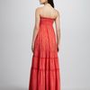 Juicy Couture Polkadot Smocked Maxi Dress in Red (tomato multi) - Lyst