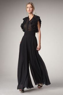 Rachel Zoe Delfina Pleated Chiffon Pants - Lyst
