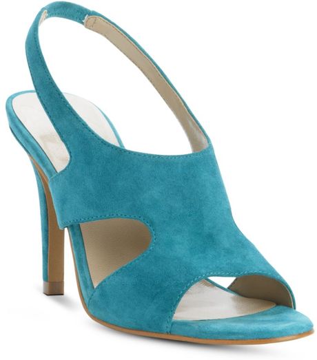 Tahari Whitney High Heel Sandals in Blue (turquoise) | Lyst