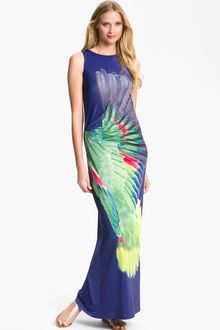Ted Baker Print Maxi Dress - Lyst