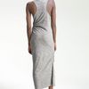 Thakoon Addition Gathered Jersey Maxi Dress in Gray (charcoal) - Lyst