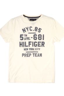 Tommy Hilfiger Nyc 85 Logo Short Sleeve Tshirt - Lyst