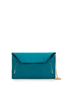 Zara Clutch Bag with Folded Edges - Lyst
