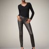 7 For All Mankind Skinny Snakeprint Jeans in Blue (gold) - Lyst
