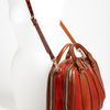 Burberry  Suede Leather Bowling Bag in Brown (rust) - Lyst