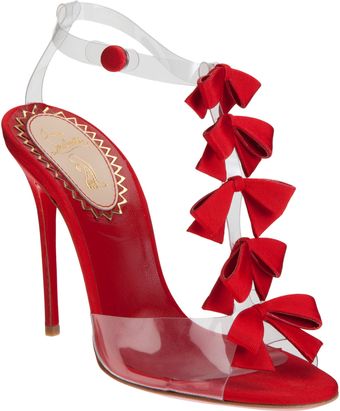 Christian Louboutin Bow Bow Sandals - Lyst