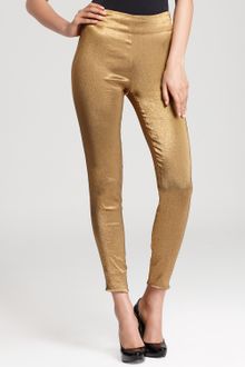 Donna Karan New York Slim Pants Side Zip - Lyst