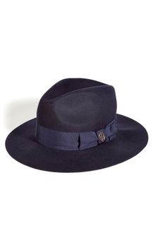 Emilio Pucci Navy Wool Hat - Lyst