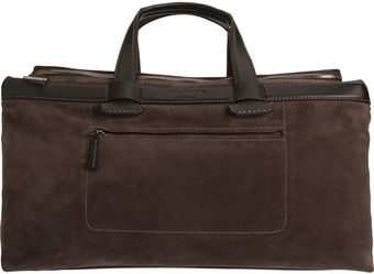 Ferragamo Suede Ascot Duffel Bag - Lyst