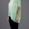 Helmut Lang Asymmetric Top in Green - Lyst