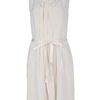 Marc By Marc Jacobs Pleated Dress in Beige - Lyst