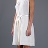 Marc By Marc Jacobs Pleated Dress in Beige - Lyst