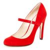 Michael Kors Korsgalli Suede Mary Jane Pump in Black - Lyst