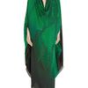 Roberto Cavalli Printed Silk Chiffon Gown in Green - Lyst